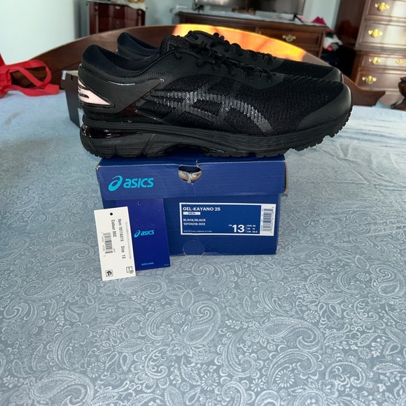 Asics Other - ASICS Gel-Kayano 25 Black Athletic Shoes